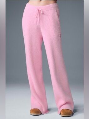 Snuggle Up Sweater High Waist Wide Leg Pant- ALO